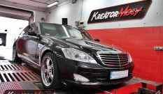 Mercedes S W221 320 CDI 235 KM – podniesienie mocy i momentu