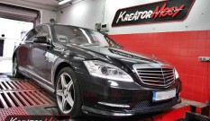 Mercedes W221 S 350 CDI 258 KM – podniesienie mocy