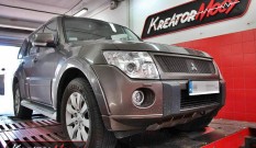 Mitsubishi Pajero 3.2 DID 200 KM – podniesienie mocy