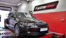Skoda Superb II 2.0 TDI 170 KM DSG – podniesienie mocy