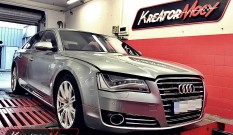 Audi A8 D4 4.2 TDI V8 350 KM – podniesienie mocy