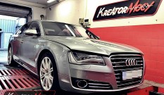 Audi A8 D4 4.2 TDI V8 350 KM – podniesienie mocy