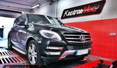 Mercedes W166 ML 350 CDI 258 KM – podniesienie mocy