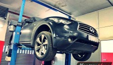 Infiniti FX30d 238 KM – usuwanie DPF