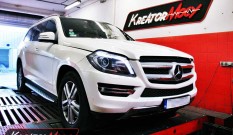 Mercedes X166 GL 500 435 KM – podniesienie mocy
