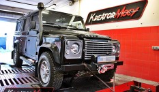 Land Rover Defender 2.4 TD4 122 KM – podniesienie mocy