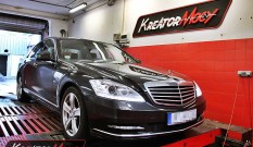 Mercedes W221 S 250 CDI 204 KM – podniesienie mocy