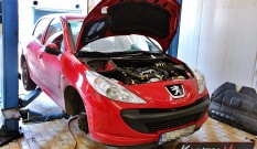 Peugeot 206+ 1.4 HDI 68 KM – usuwanie DPF