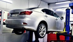 Lexus IS220d 2.2 D-CAT 177 KM – zapchany DPF