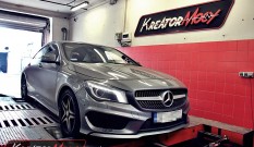 Mercedes C117 CLA 180 1.6t 122 KM – podniesienie mocy