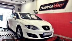Seat Leon 1P 1.6 TDI CR 90 KM – podniesienie mocy