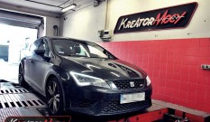 Seat Leon 5F CUPRA 2.0 TSI 280 KM 2016 – podniesienie mocy