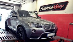 BMW F25 X3 xDrive30d 258 KM – podniesienie mocy