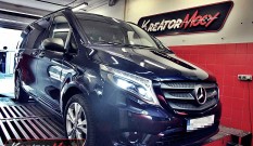 Mercedes W447 V 220 BlueTec 163 KM – podniesienie mocy