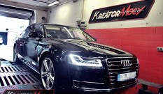 Audi A8 D4 3.0 TDI CR 258 KM – modyfikacja mocy