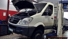 Mercedes Sprinter 2.2 CDI 150 KM – usuwanie DPF