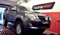 Toyota Hilux 3.0 D4D 171 KM (manual) – modyfikacja mocy