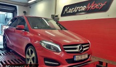 Mercedes W246 B 220 2.0T 184 KM – modyfikacja mocy