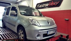 Renault Kangoo 1.5 DCI 80 kW 110 KM – remap