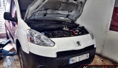 Peugeot Partner II 1.6 HDI 75 KM – usuwanie FAP