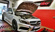 Mercedes W176 A45 AMG 2.0T 360 KM – modyfikacja mocy