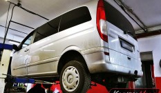 Mercedes Vito 111 CDI 2.2d 109 KM – usuwanie DPF