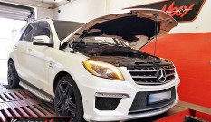 Mercedes W166 ML63 AMG 557 KM – podniesienie mocy