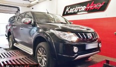 Mitsubishi L200 2.4 DID 181 KM – podniesienie mocy