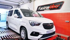 Opel Combo E 1.5 Turbo D 102 KM 75 kW – chiptuning