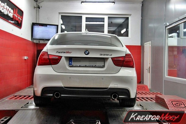 Projekt Podniesienie mocy w BMW 3 E90 335d 3.0sd USA z