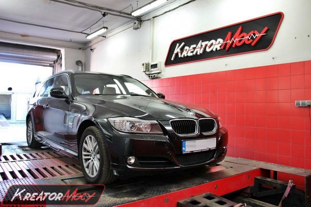 Projekt Podniesienie mocy w BMW 3 E91 320d 2.0d 177 KM