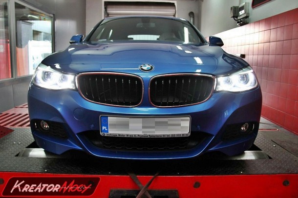 Projekt Podniesienie mocy w BMW 3 F30 GT 320d xDrive 184