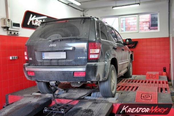 Projekt Podniesienie mocy w Jeep Grand Cherokee 3.0 CRD