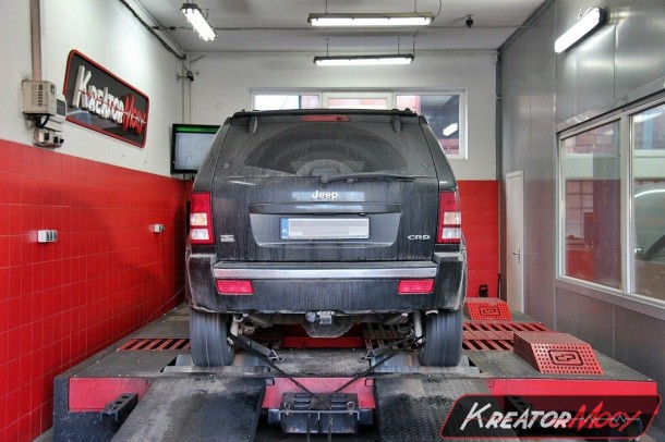 Projekt Podniesienie mocy w Jeep Grand Cherokee 3.0 CRD