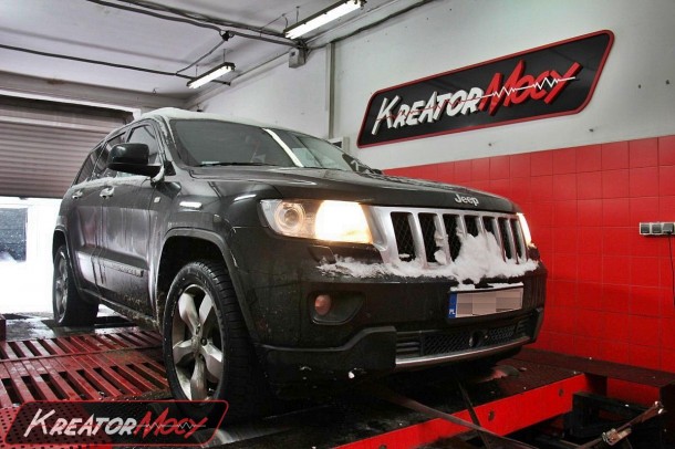 Projekt Podniesienie mocy w Jeep Grand Cherokee 3.0 CRD