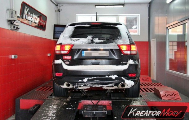 Projekt Podniesienie mocy w Jeep Grand Cherokee 3.0 CRD