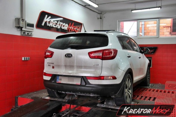 Projekt Podniesienie mocy w Kia Sportage 2.0 CRDI 136 KM