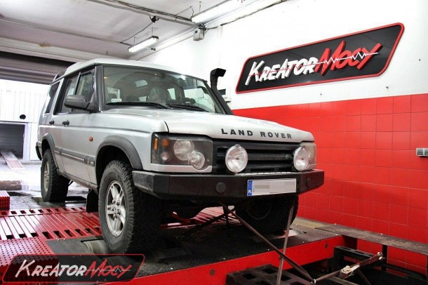 Projekt Podniesienie mocy w Land Rover Discovery2 2.5 TD5