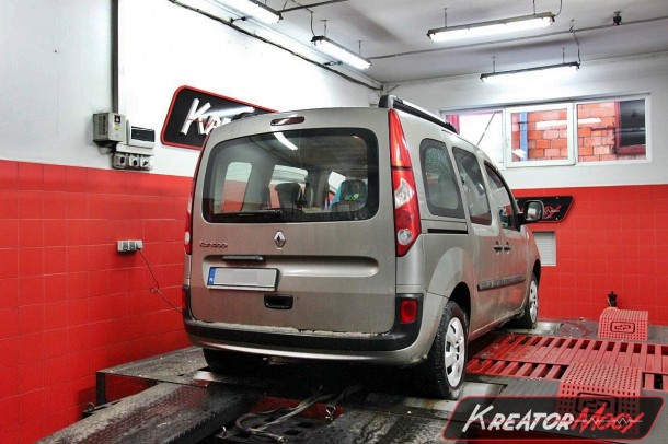 Projekt Podniesienie mocy w Renault Kangoo 1.5 DCI 85 KM