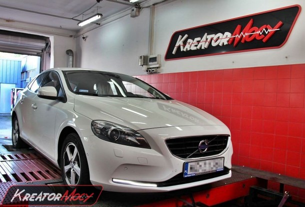 Projekt Podniesienie mocy w Volvo V40 1.6 T3 150 KM