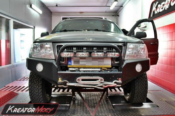 Projekt Podniesienie mocy w Jeep Grand Cherokee 2.7 CRD