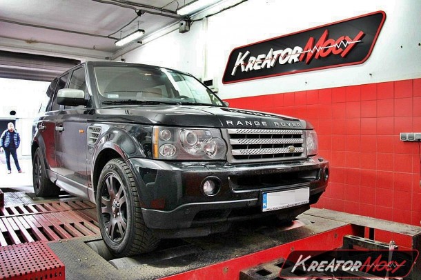 Projekt Usunięcie DPF Range Rover Sport 3.6 TDV8 272 KM