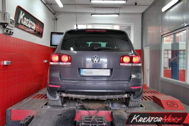 Projekt Podniesienie mocy w VW Touareg 3.0 TDI 240 KM