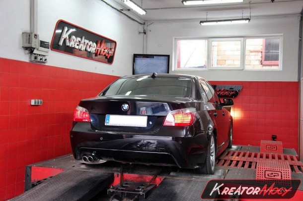 Projekt Usunięcie DPF BMW 5 E60 535d 3.0sd 286 KM