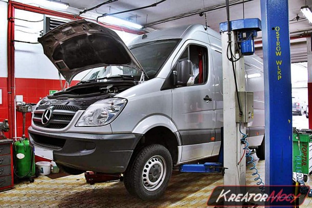 Projekt Usunięcie DPF Mercedes Sprinter II 3.0 CDI 190 KM