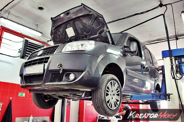 Fiat Doblo 1.9 JTD 120 KM usuwanie DPF Kreator Mocy