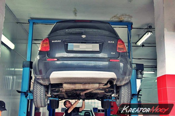 Usuwanie DPF w Suzuki SX4 1.9 DDiS 120 KM Kreator Mocy