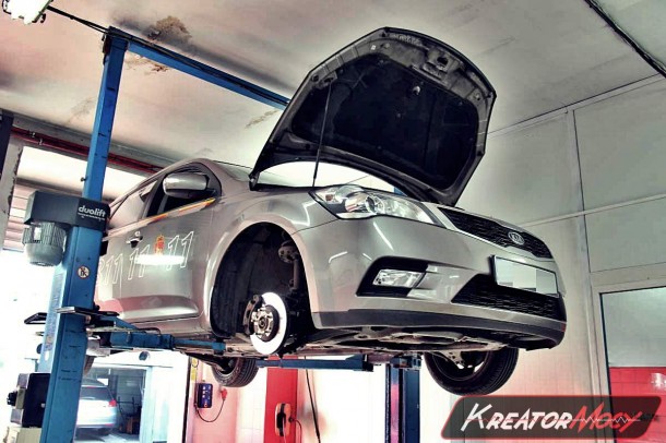 Kia Cee'd 1.6 CRDI 115 KM usuwanie DPF Kreator Mocy