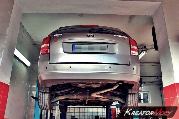 Kia Cee'd 1.6 CRDI 115 KM usuwanie DPF Kreator Mocy