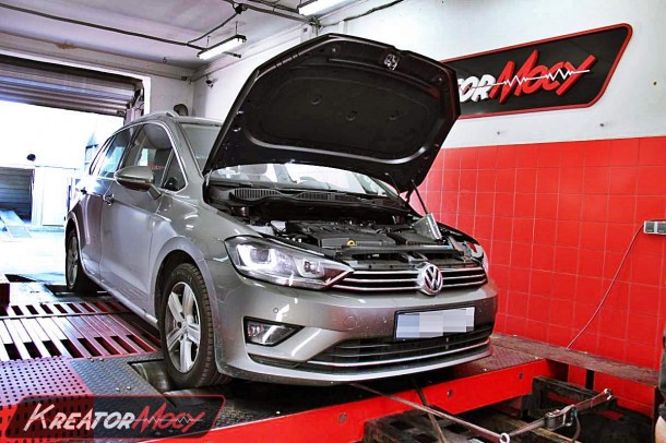 Podniesienie mocy w VW Golf Sportsvan 2.0 TDI 150 KM
